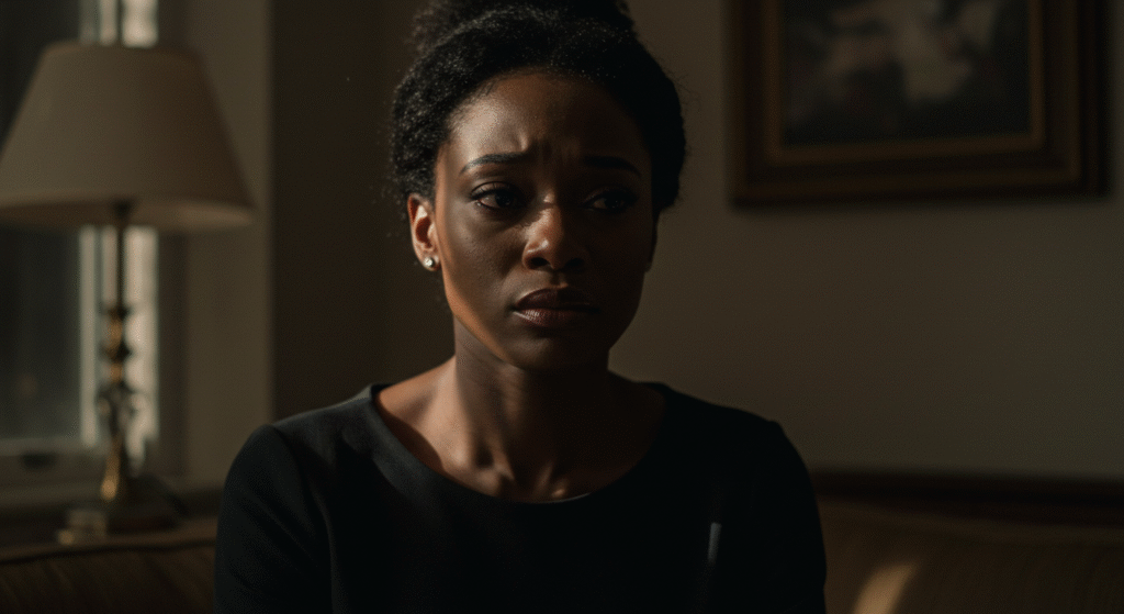 medo do crescimento (personagem é mulher negra, 30 anos)