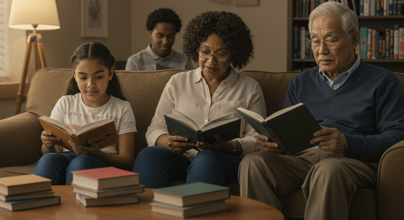 importância da leitura, em todas as idades