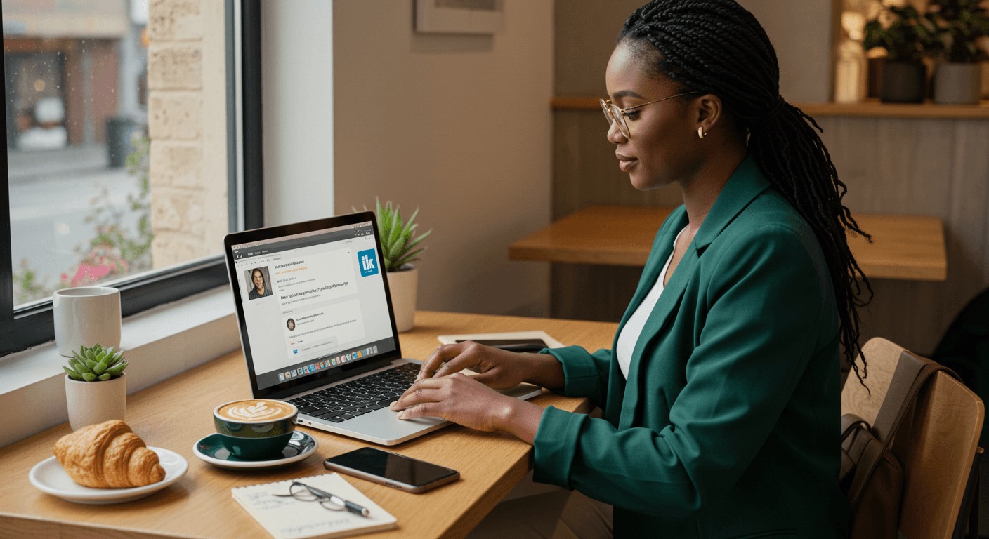 acessando linkedin