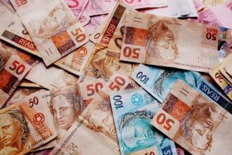 cédulas da moeda real brasil